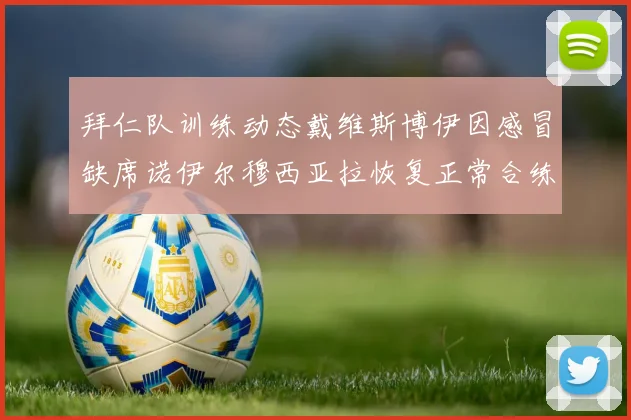 拜仁队训练动态戴维斯博伊因感冒缺席诺伊尔穆西亚拉恢复正常合练